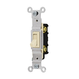 [46000] Interruptor vertical de palanca, Standard, marfil, Volteck