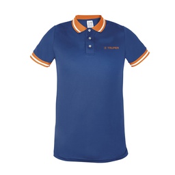 [69965] Playera polo performance para hombre, azul, CH, Truper