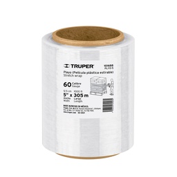 [101688] Rollo de 305 m pelicula plastica estirable ancho 5' cal 60
