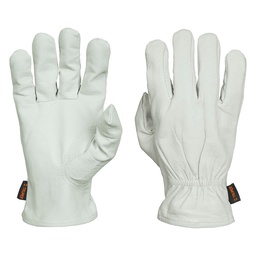 [14286] Guantes de piel de cabra, tipo operador, Truper