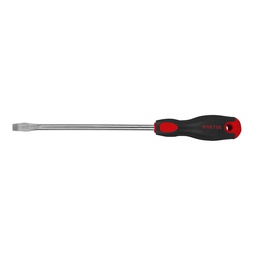 [28080] Desarmador plano 3/8' x 8' mango Comfort Grip, Pretul