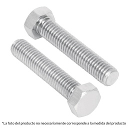[44654] Bolsa con 15 tornillos 7/16' x 4-1/2' tipo maquina, Fiero
