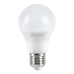 [46857] Lampara LED A19 6 W (equiv. 40 W) luz calida blister Volteck