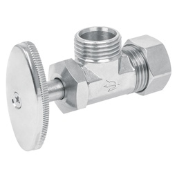 [49103] Llave angular 1/2' x 1/2' en blister, Foset
