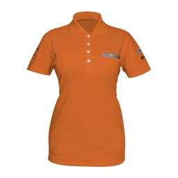 [60469] Playera polo para mujer, naranja, G, Truper