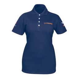 [60472] Playera polo para mujer, azul, G, Truper