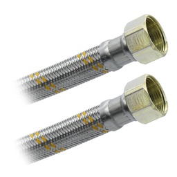 [CBI19] Conector Flexible Para Boiler 3/4" X 3/4" X 60cm. Acero Inox. Plomacy (CBI19)