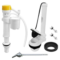 [2581] Herraje WC Ultra-Pilot  2" Ajustable  Palanca Cromada   (2581)