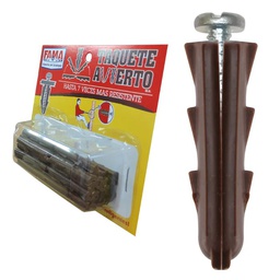 [9496] Blister C/6   Taquetes Avierto 5/16" y Tornillos  (9496)