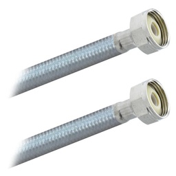 [3674] FamaFlex Premium Para Sanitario 7/8" FIP X 7/8" FIP X 50cm.-20"  (3674)