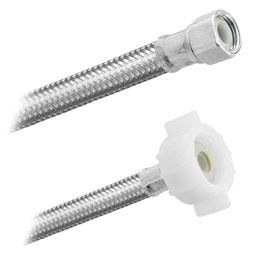 [3544] FamaFlex Premium Para Sanitario 3/8" COMP X 7/8" AM X 30cm.-12"  (3544)