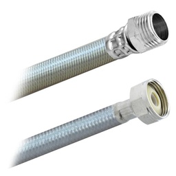 [3987] FamaFlex Poliacero Para Boiler Macho 3/4" FIP x 3/4" M x 40cm.-16" (3987)