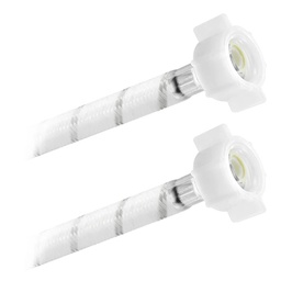 [3923] FamaFlex Poli-Acetal Para Agua Potable 1/2" AM x 1/2" AM x 70cm.-28"  (3923)