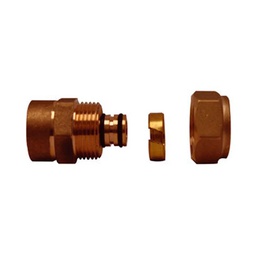 [81HPL 13] NUDO DE INSERCION HEMB.LATON P/TUB PLASTICO C/A ALUM 1/2"
