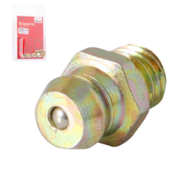 [A-16545-B] GRASERA 1/4"-28 RECTA H-100 BLISTER DE 10 PIEZAS