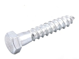 [ZN-01032-C] TORN. HEX GALV. P/MADERA5/16" X 3" (Precio x Caja - Caja c/50 pzas)