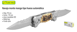 [9568] 9568 Navaja monte mango tipo hueso automática