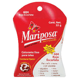 [2010021604] COLOR MARIP.CRIST.#604 ROJO ESC.