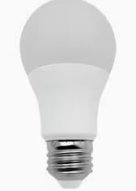 [FP0231 IN HOUSE ] FOCO LED FULGORE PRACTICO 9W  LUZ CALIDA