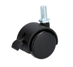 [Rodaja tipo yoyo de espiga con rosca y freno 40 mm Surtek] RY4RB