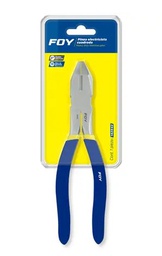 [Pinza para electricista con mango con doble plastisol de 8", corte lateral Foy] 142042