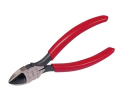 [Pinza para electricista con mango rubber grip de 6-1/64" corte diagonal Urrea] 206G
