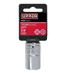 [Dado cuadro de 1/2", 12 puntas, en pulgadas, 5/8" Urrea] 5420