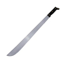 [Machete troquelado con mango negro recto 24" Surtek] 130516