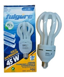 [FU0695 IN HOUSE ] Foco Ahorrador Fulgore Fu0695 Luz De Dia 45w Autobalastrada Color De La Luz Luz De Día