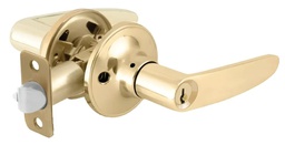 [PF0063] CERRADURA DE MANIJA OXFORD BAÑO LATÓN BRILLANTE