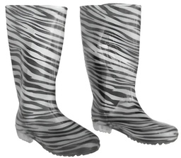 [TC4789] BOTAS P/LLUVIA -CEBRA No. 24