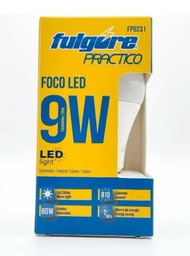 [FP0231] FOCO LED 9W LUZ CALIDA E27 A19