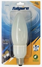 [FU0306] FOCO AHORRADOR TIPO CANDLE 11W