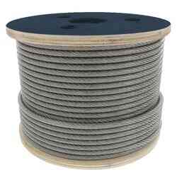 [B-550] CABLE DE ACERO ALMA DE ACERO IWRC 19X7 3/4" ROLLO 500M