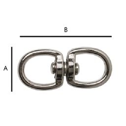[C-00780] DESTORCEDOR NIQUELADO 1" (PRECIO X PIEZA - EMPAQUE GRANEL)