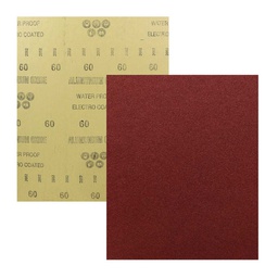 [LW-1130] HOJA DE LIJA OXAL ESMERIL 9" x 11" G100 (Precio x pieza - Empaque c/50 pzas)