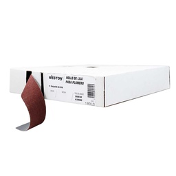 [LW-2080] ROLLO DE LIJA P/PLOMERIA AO 2" X 50YD G100