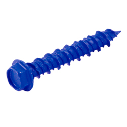[PI-24010] PIJA CABEZA HEXAGONAL  PARA CONCRETO 1/4"x2-1/4" (Precio x Caja - caja c/250 piezas)