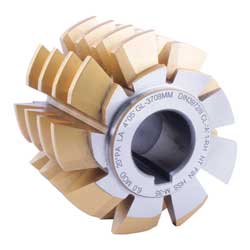 [ST-5-862-0580] CORTADOR P/ENGRANE T/HOB COBALTO M35 C/REC. D/TITANIO 20° MOD. 3 80MM x 69MM X 1-1/4"
